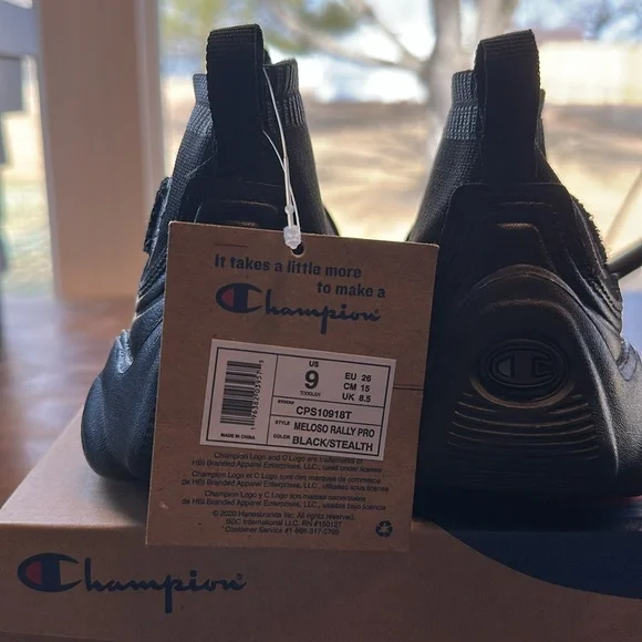 Champion meloso rally pro black stealth toddler 9 - Picture 8 of 8